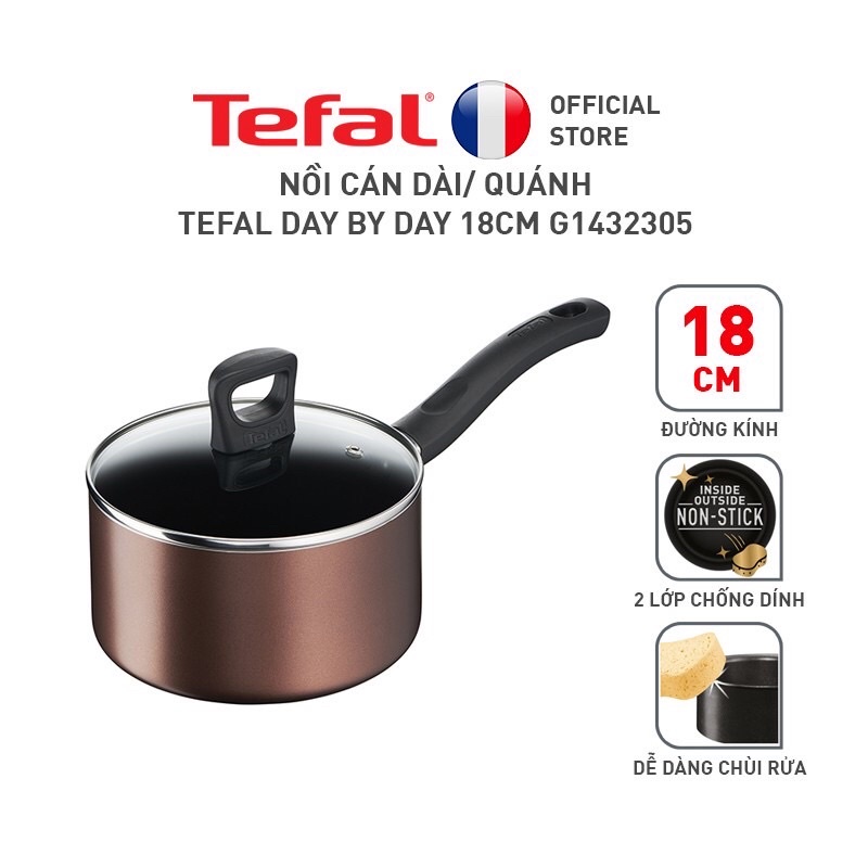 Quánh Tefal Day By Day size 18cm