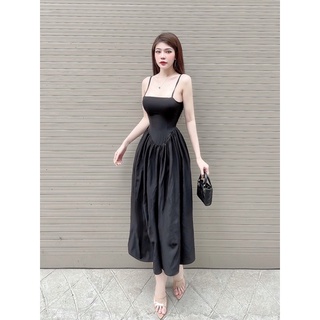 [ảnh thật] Đầm maxi 2 dây sang chảnh