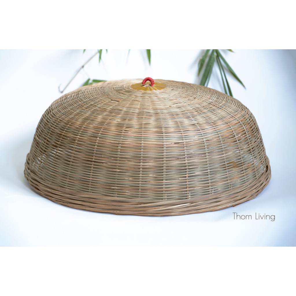 Lồng bàn tre cật  nan lớn phong cách miền Tây Nam Bộ