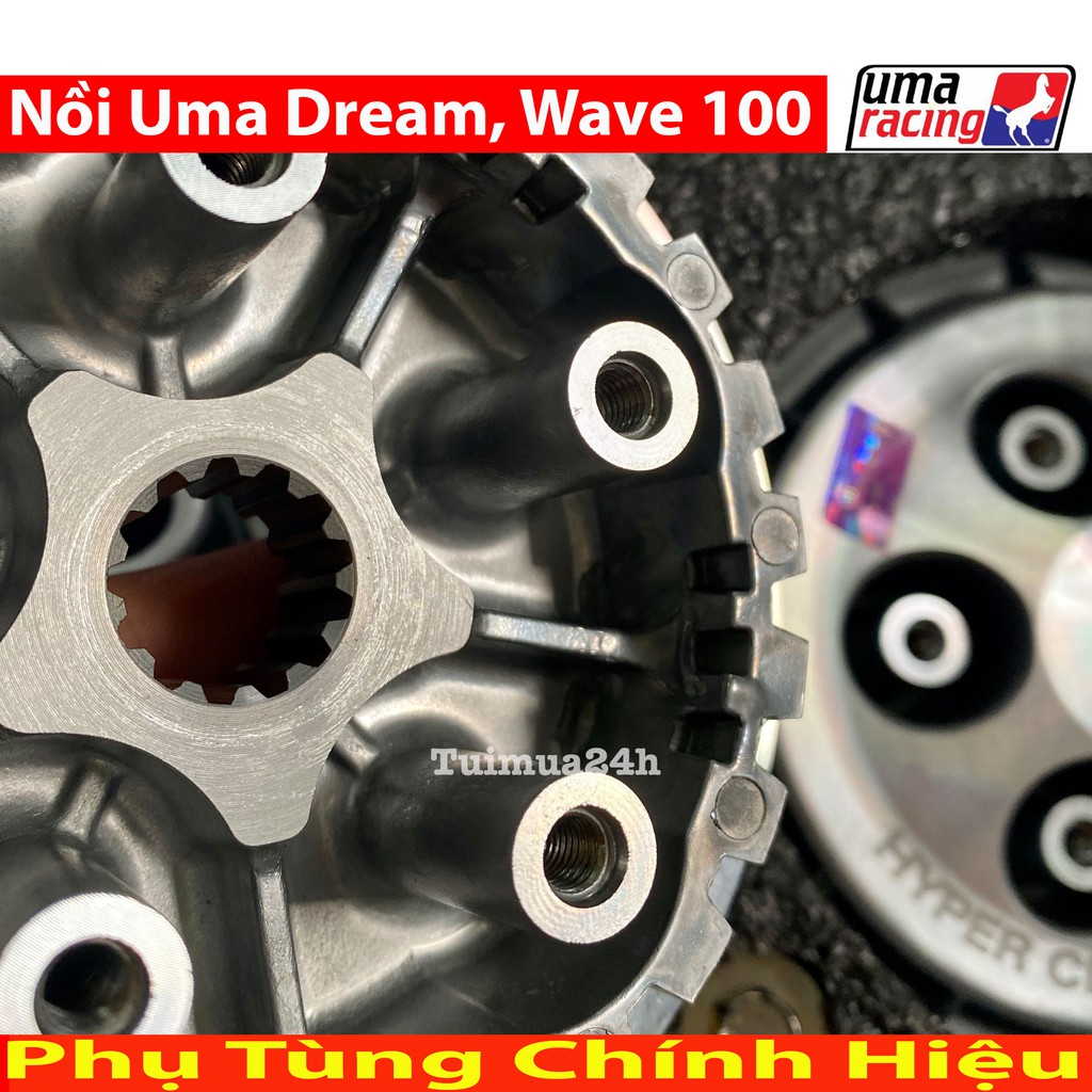 Nồi Độ Uma Racing 5 Lò Xo Dùng Cho Dream, Wave 100