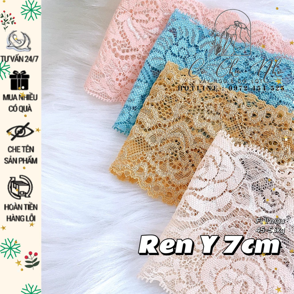 TỔNG HỢP - QUẦN LÓT REN SEXY -Chíp Lót Ren Lọt Khe Chữ Y Màu Trơn - cochunhoquan11