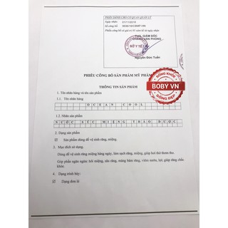 Nước súc miệng Ocean Cool 300ml