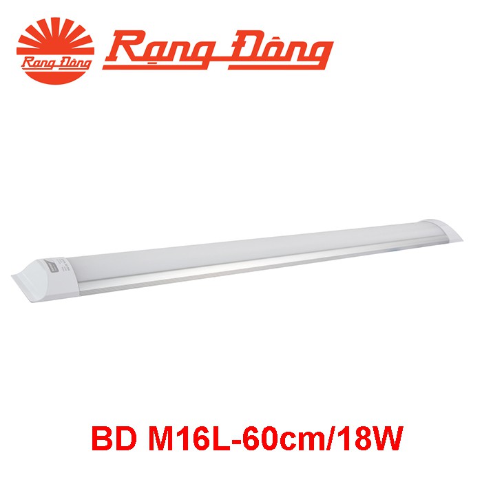 Bóng đèn tuýp led bán nguyệt 18W dài 0.6m Rạng Đông, mã BDM26L-60cm/18W