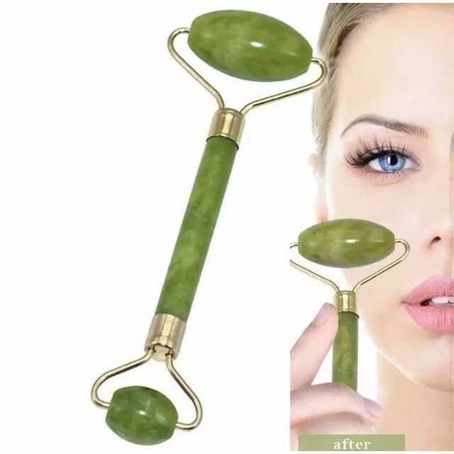 (Hàng Mới Về) Cây Lăn Mát Xa Mặt Và Cơ Thể Bằng Đá Ngọc Bích Tự Nhiên | BigBuy360 - bigbuy360.vn