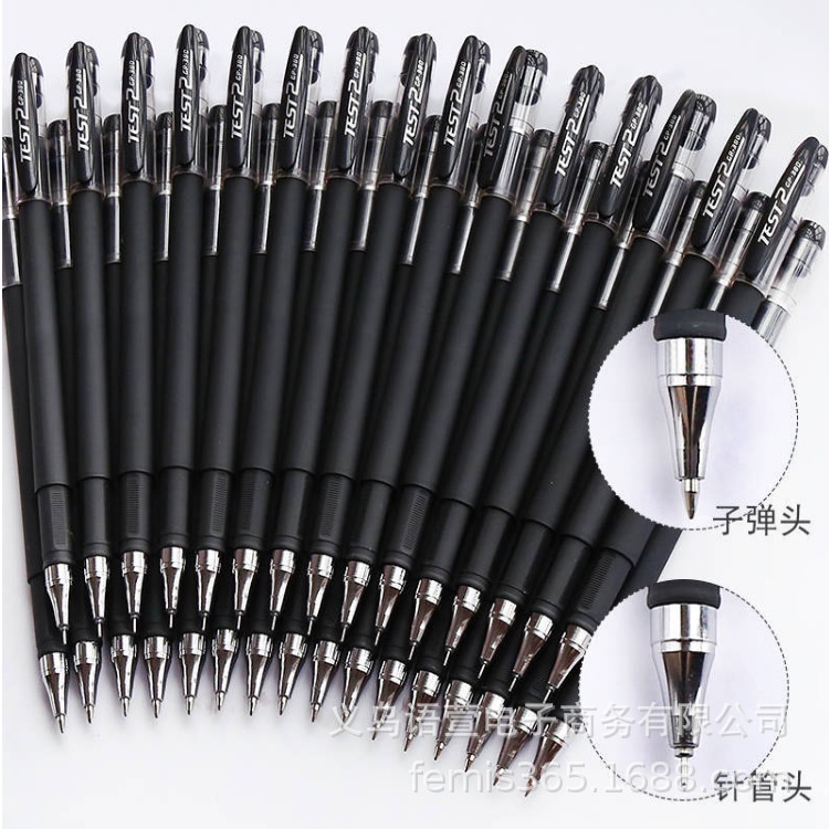 Combo 10 cây Bút bi mực gel testz GP380 " ngòi 0.5mm"