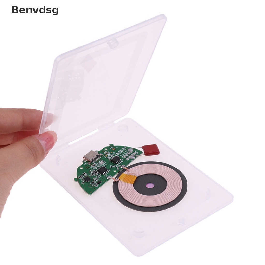 Mô Đun Sạc Nhanh Không Dây Qi 15W Kèm Hộp Mạch PCBA