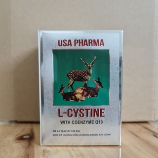 Viên uống L-CYSTINE with coenzme Q10 hộp 60 viên ngăn ngừa rụng tóc nám tàn nhan