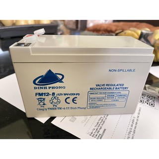 Ắc quy Đỉnh Phong 12V - 8Ah mới