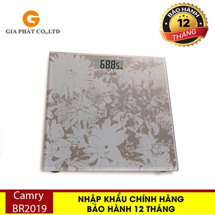 [BẢO HÀNH 1 NĂM] Cân sức khỏe, Cân điện tử Camry EB5630,Cân sức khỏe,Cân - Cân điện tử cao cấp Camry TẶNG KÈM PIN