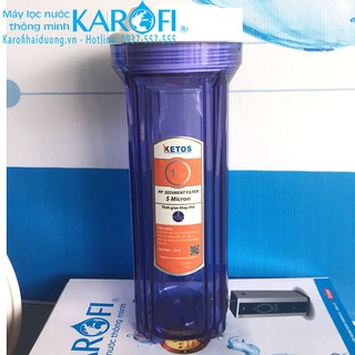 Cốc lọc thô số 1, số 2,3 trong máy lọc nước RO, Cố lọc thô kích thước 10 inch dùng cho máy phun sương