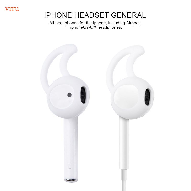 Vỏ Bọc Tai Nghe Bằng Silicon Mềm Cho iPod iPhone 6 / 6 Plus / 5 / 5S / 5C Apple