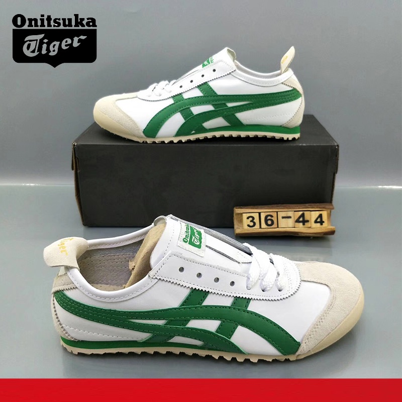 Onitsuka Tiger Giày Sneaker Da Bò Cổ Thấp Chống Thấm Nước Cột Dây Có SIZE 36-44 Dành Cho Nam Giới