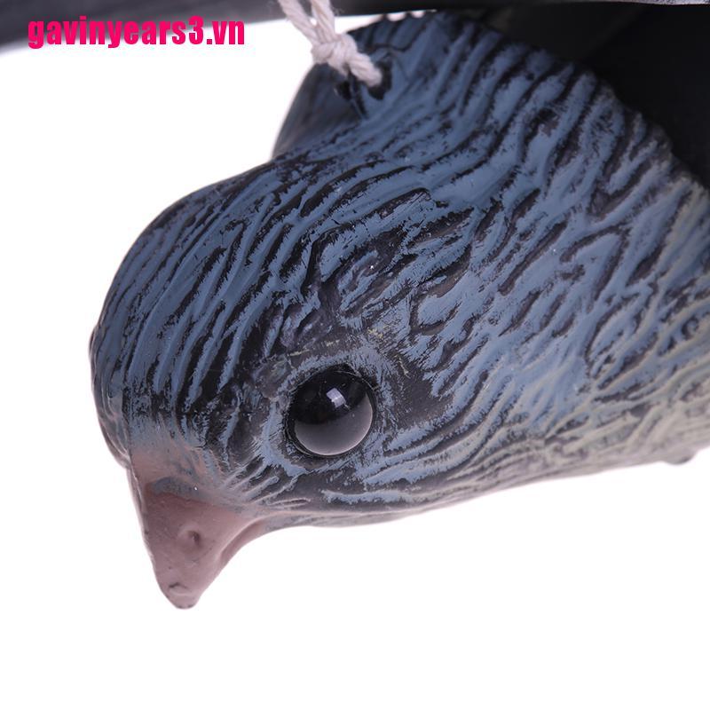 [GAV3]Realistic Flying Bird Hawk Pigeon Decoy Pest Control Garden Scarer Scarecrow