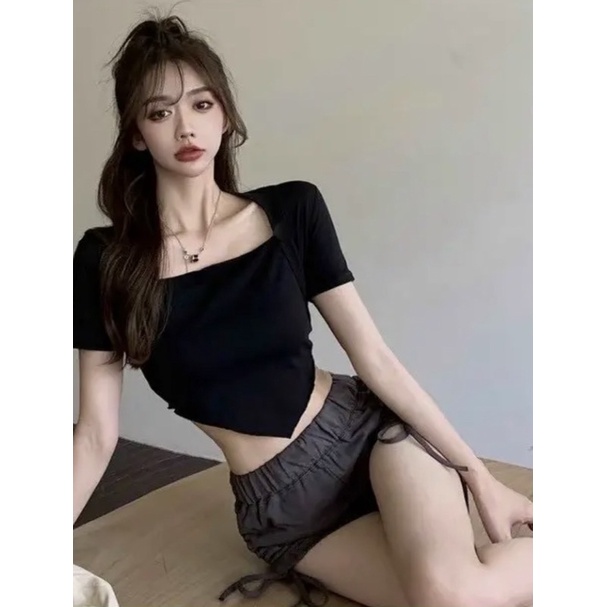 áo ctoptop tay ngắn