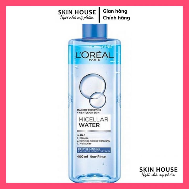 Sẵn - Nước Tẩy Trang Loreal Micellar Water 3-in-1 - Skinhouse | BigBuy360 - bigbuy360.vn