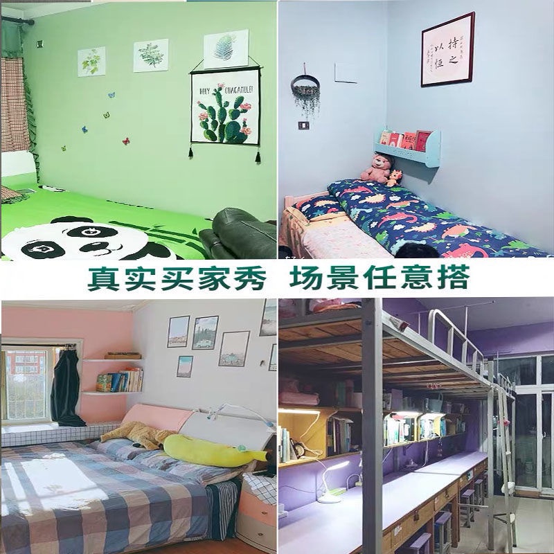 Giấy dán tường dày dặn chống nước chống ẩm tự dính trang trí phòng ngủ ký túc xá