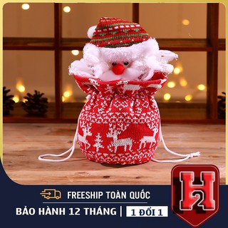 ❤️Mừng Giáng Sinh 2021❤️ Túi Đựng Quà Hình Ông Già Noel - Người Tuyết - Tuần Lộc❤️