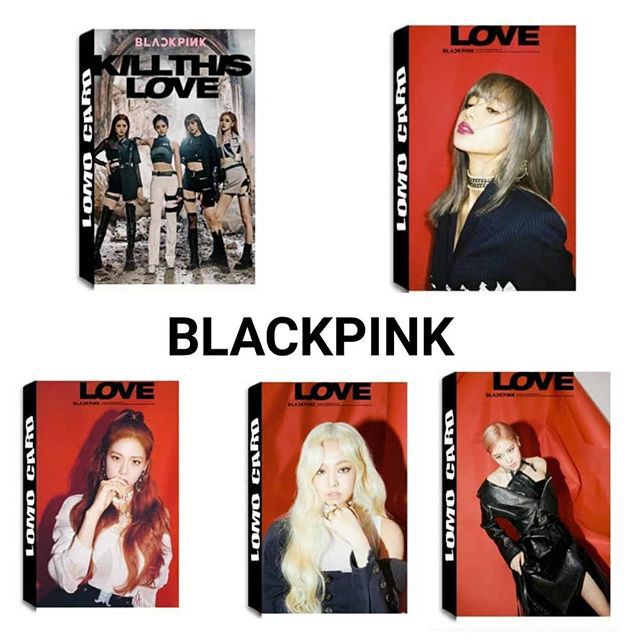 ( không hộp) Lomo blackpink gồm 30 ảnh tập ảnh in hình nhóm nhạc idol hàn quốc