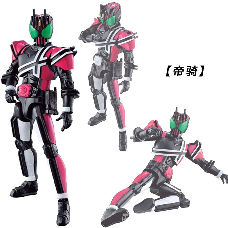 Mô Hình Nhân Vật Bandai Kamen Rider RKF Emperor Rider Meet Demon Time Zero One Wild Wolf Double Rider Có Thể Chuyển Động Không SHF C07U