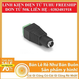 Cặp Jack DC Nguồn 5.5x 2.1mm Đực+ Cái