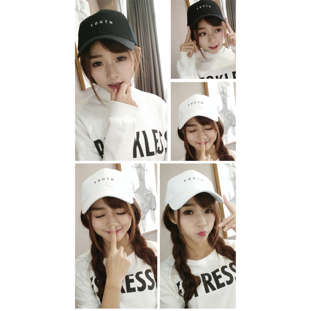 FREESHIP 99K TOÀN QUỐC_Nón Kết Lưỡi Trai YOUTH Thời Trang Hàn Quốc