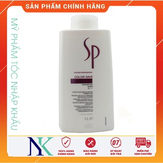 Dầu Gội Giữ Màu Tóc Nhuộm Wella Sp Color Save Shampoo 1000ml