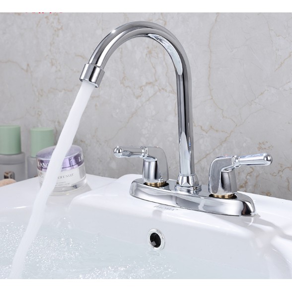 Vòi Lavabo hợp kim dùng cho lavabo 2 lỗ MS3 | BigBuy360 - bigbuy360.vn