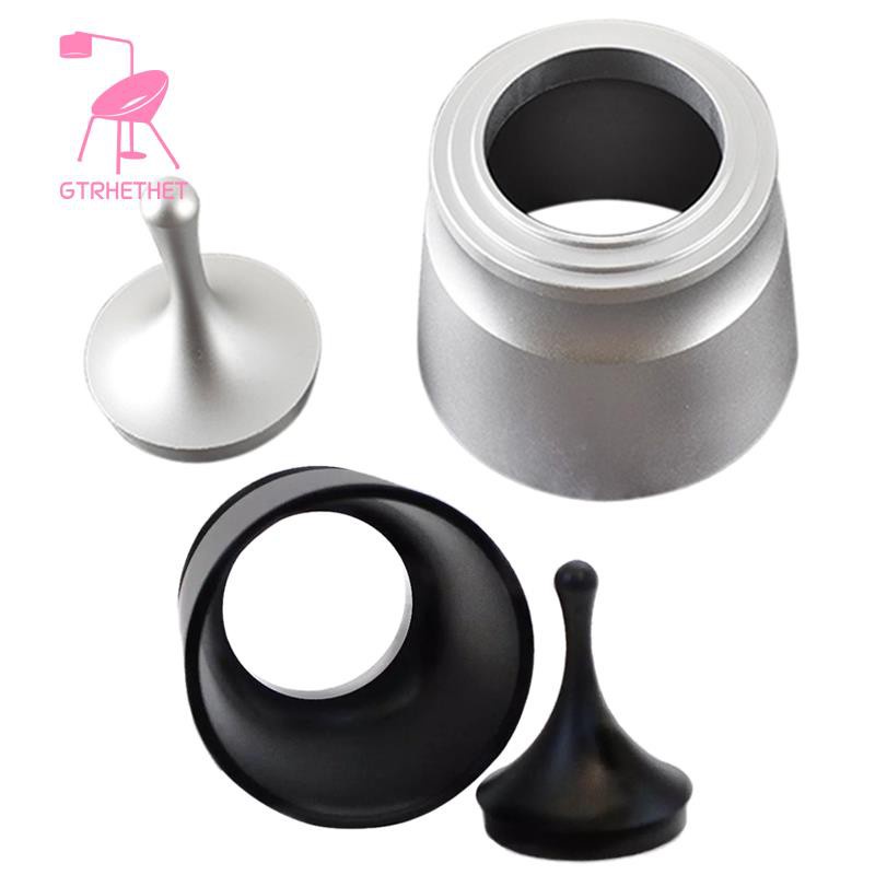 Aluminum Alloy Smart Dosing Ring For Brewing Bowls For 58mm Coffee Tampering Espresso Barista Tool For Coffee Powder-Sier