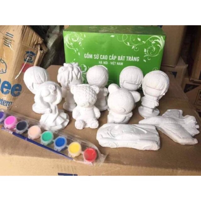 Bộ tô tượng-  Tặng 1bút- 6 màu