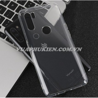 Ốp lưng cho Vsmart Active 1, Active 1+, Active 3, Silicone dẻo trong suốt loại A+ siêu mỏng 0,5 mm