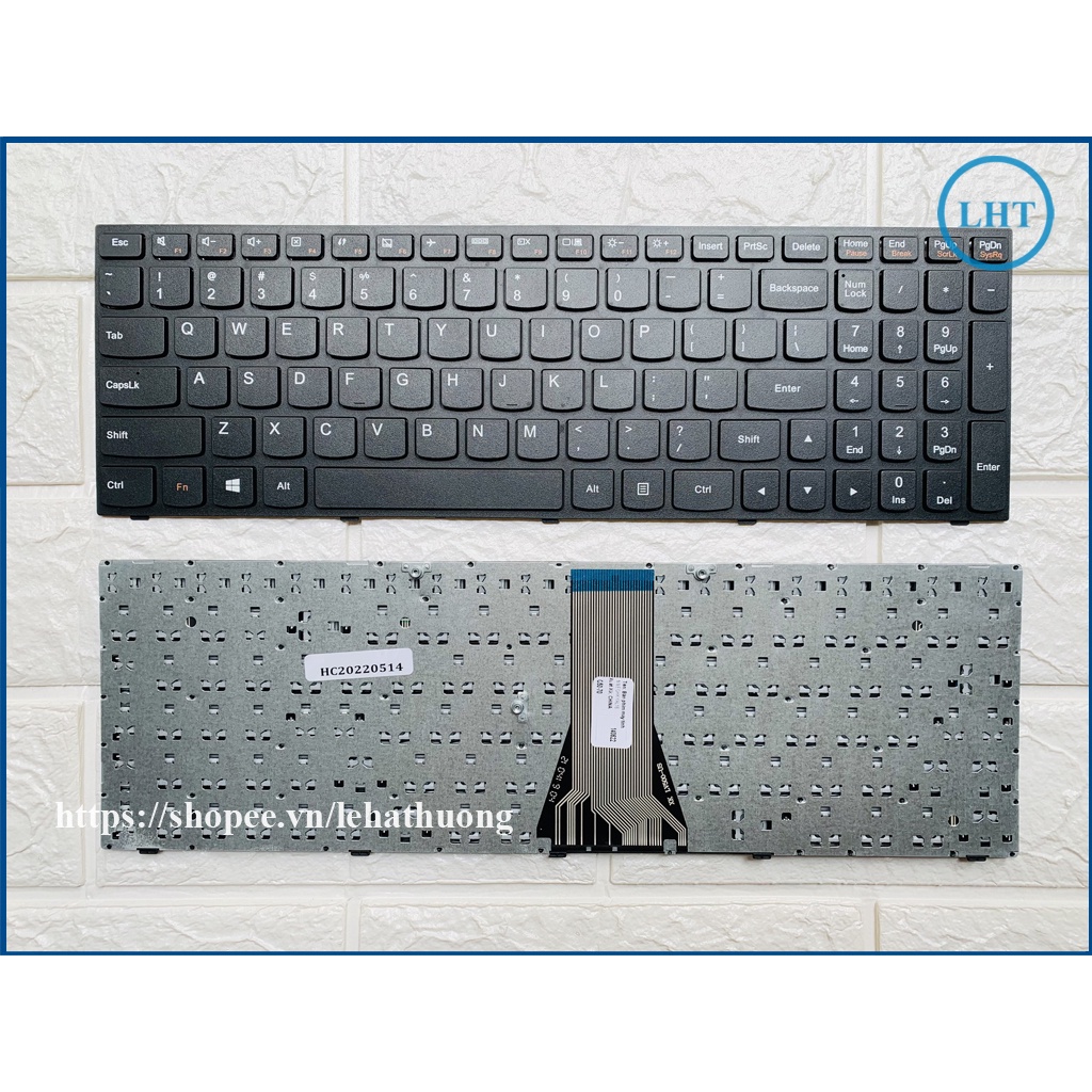 Keyboard/Bàn Phím Laptop Lenovo Ideapad G50, G50-70, G50-45, G50-75, G50-80