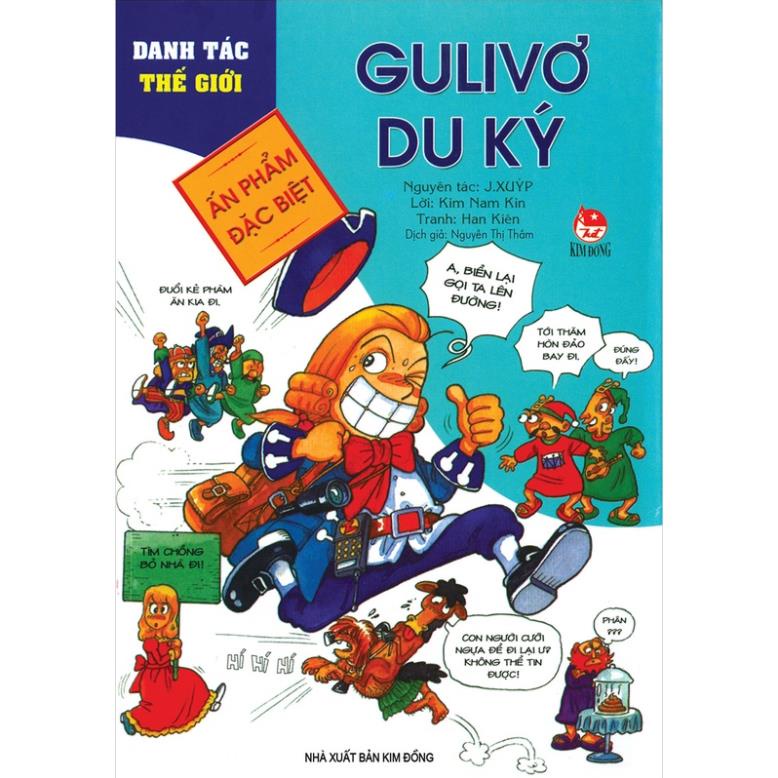 Sách Thiếu Nhi _ Danh Tác Thế Giới ( 10 Cuốn Lẻ ) - NXB Kim Đồng