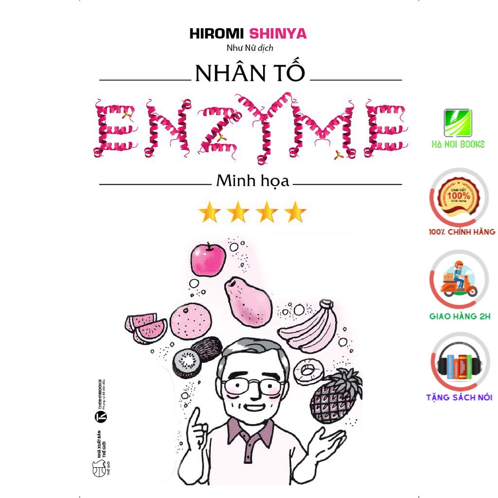 Sách Nhân Tố Enzyme - Minh Họa (Tái Bản) [Thái Hà Books]