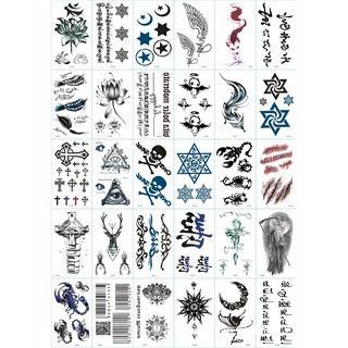 30 hình xăm dán tatoo-d82