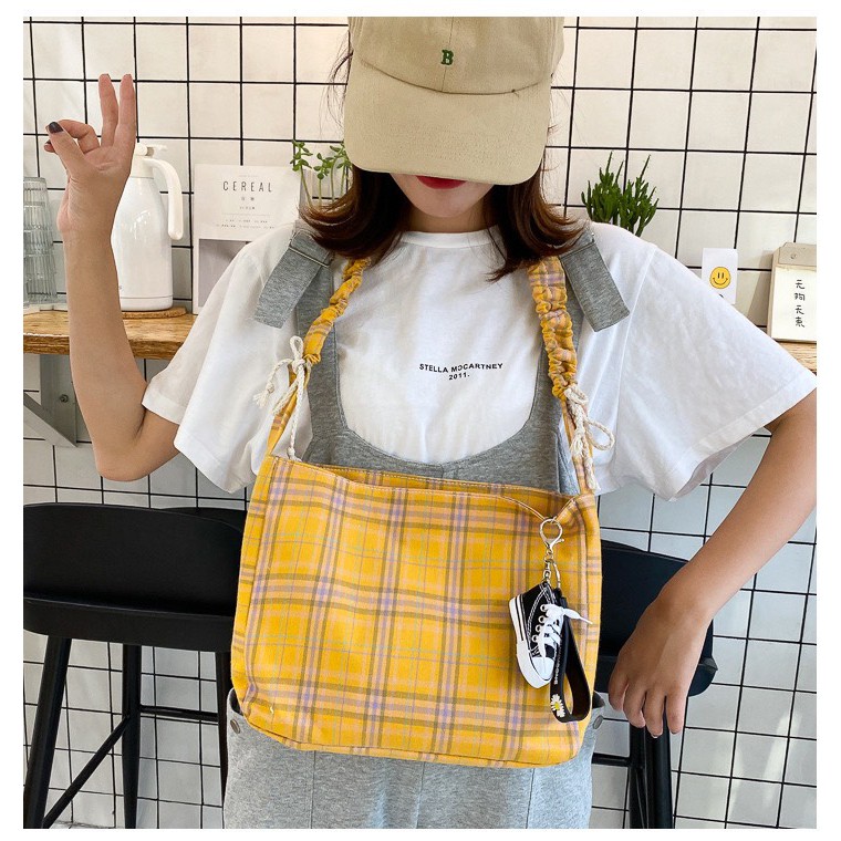 Túi Vải Dây Rút 🦋 Túi Tote ulzzang Dây Đeo Cách Điệu 3  | BigBuy360 - bigbuy360.vn