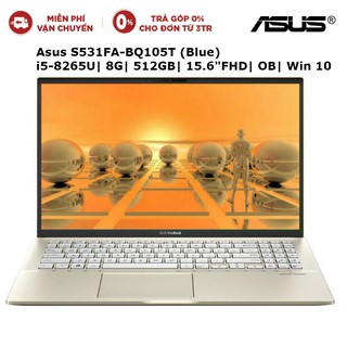 Laptop asus s531fa-bq105t i5-8265u | 8g | 512gb | 15.6"fhd ips | win 10