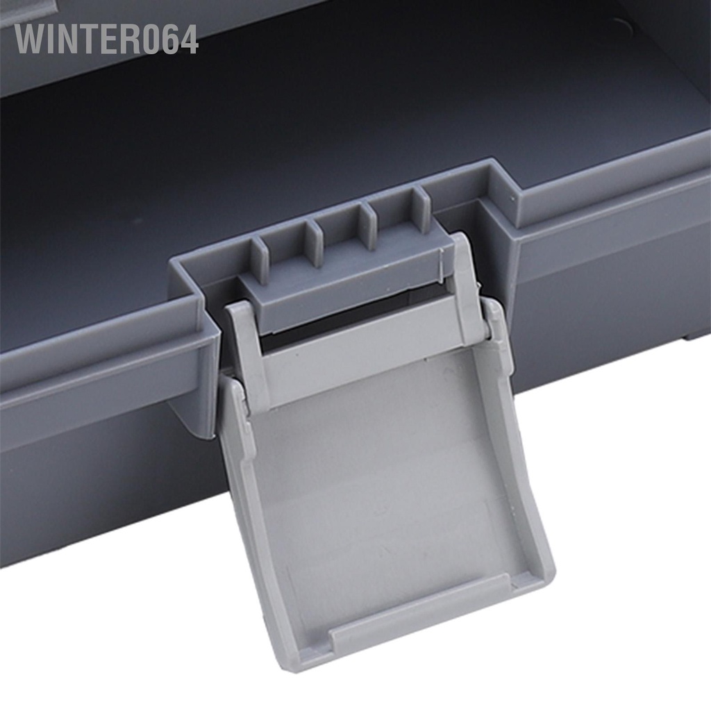 Hộp đựng đồ câu cá nghề ba lớp ABS di động với tay cầm tiện dụng Winter064