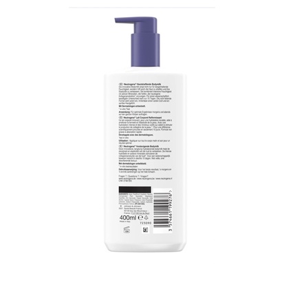 Sữa dưỡng thể BodyMilk Neutrogena kết hợp Collagen phục hồi da rất khô, 400ml