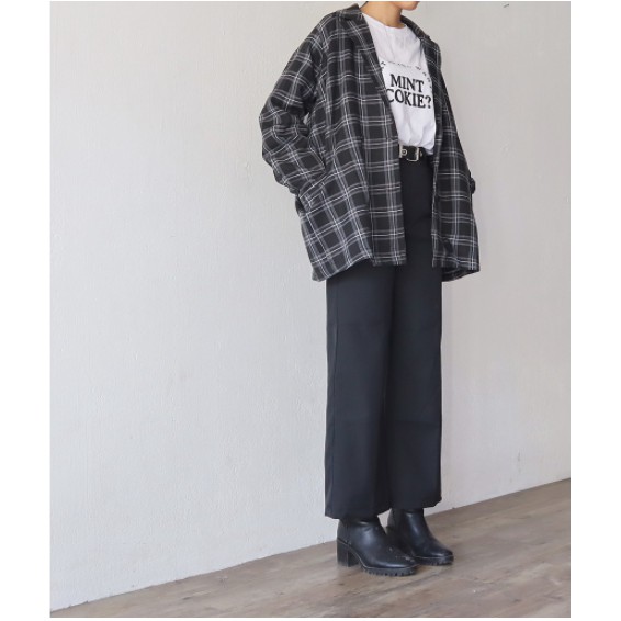 QUẦN DÀI NỮ ỐNG SUÔNG QUẦN ỐNG RỘNG CULOTTES VẢI TUYẾT MƯA CÔNG SỞ KHÓA GIỮA | BigBuy360 - bigbuy360.vn