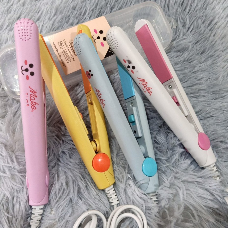 Máy Uốn Duỗi Tóc - Máy Kẹp Tóc Mini Make time