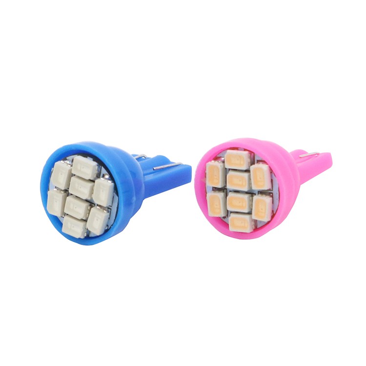 Đèn led T10 1206 8smd 12V W5W cho xe hơi
