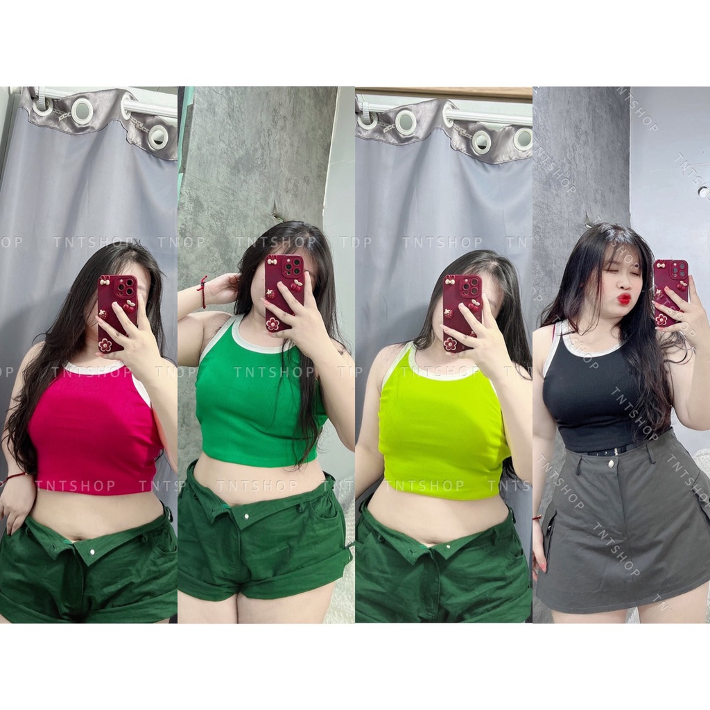 ÁO 3 LỖ THUN GÂN SẮC MÀU  [TNT SHOP BIGSIZE 60KG 90KG]