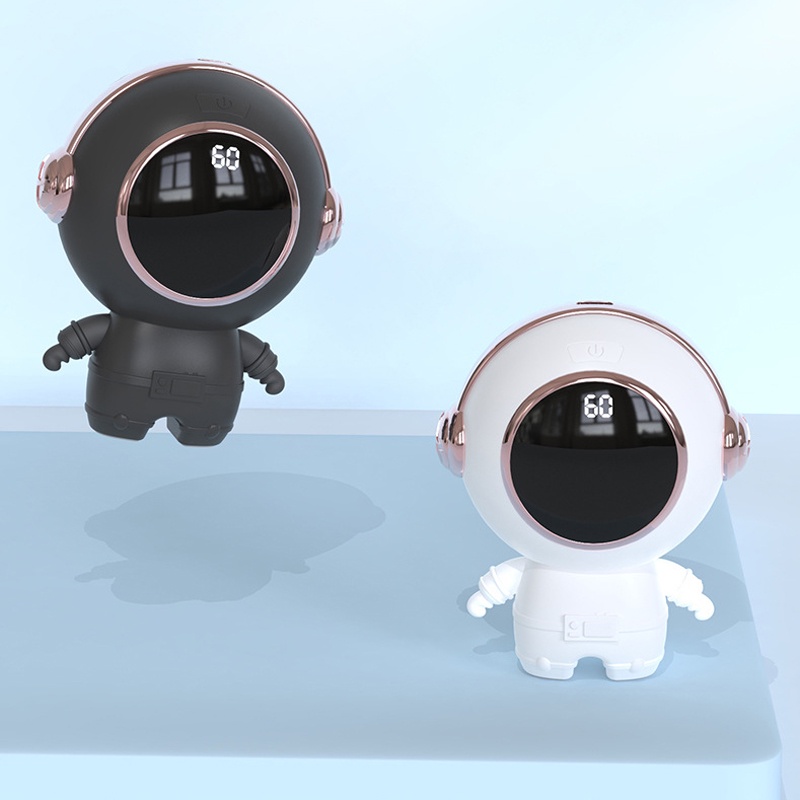 Máy sưởi ấm bàn tay mini Fnelse thiết kế hình phi hành gia dễ thương kép cáp USB