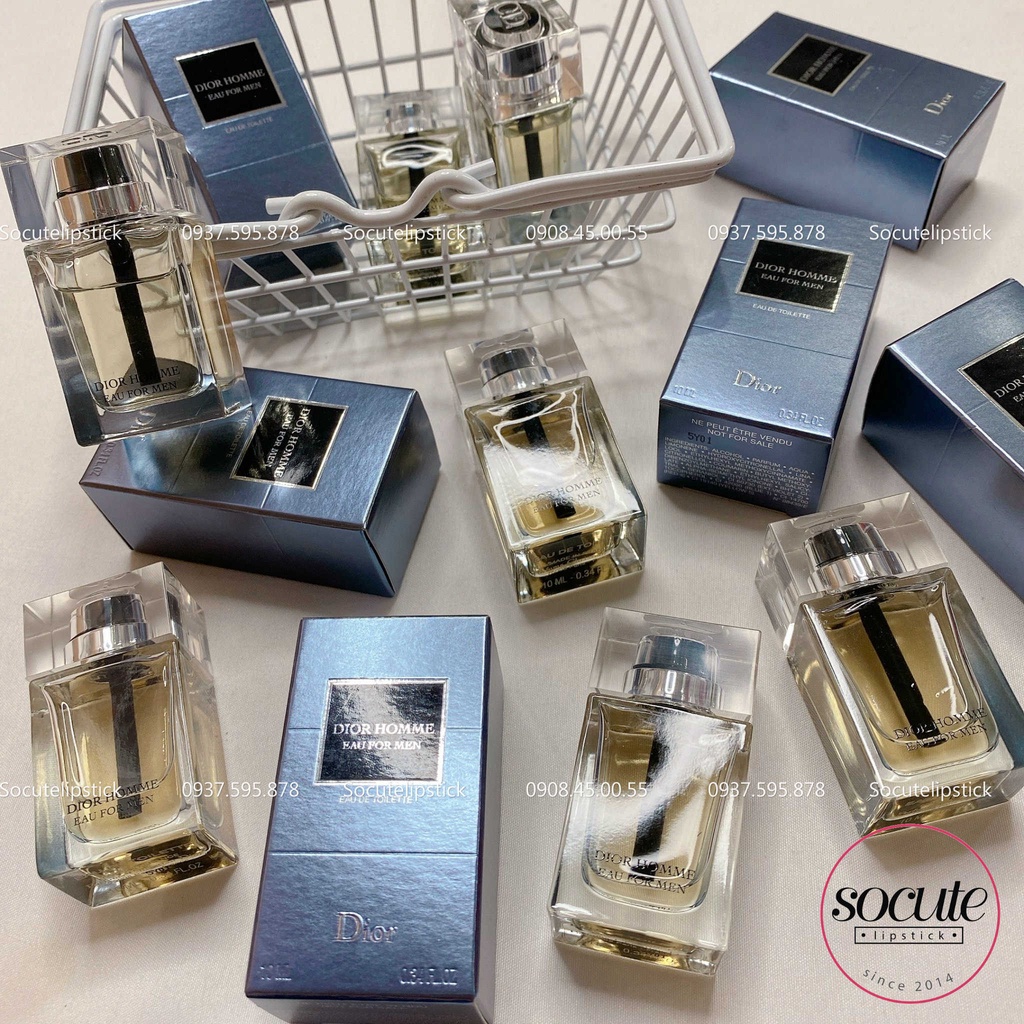Nước Hoa Nam Diior Homme For Men EDT - Bản Vintage Siêu Hiếm Mini 2015