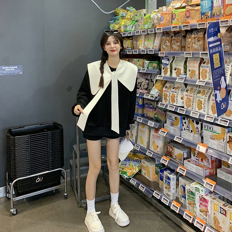 Bộ đồ ngủ giả hai mảnh phong cách Hàn Quốc ngọt ngào và mát mẻ | BigBuy360 - bigbuy360.vn