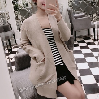 Khoác len cardigan