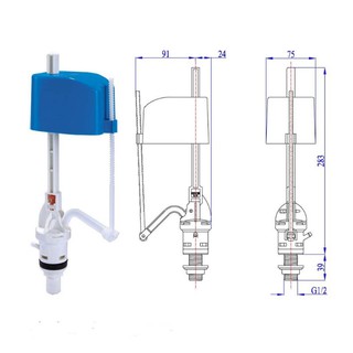 Cọc cấp nước bồn cầu