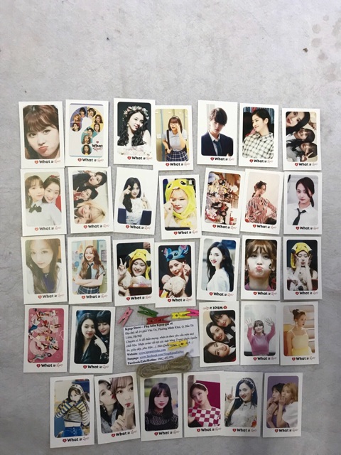 Sét 32 Card BTS, WANNA ONE, TWICE