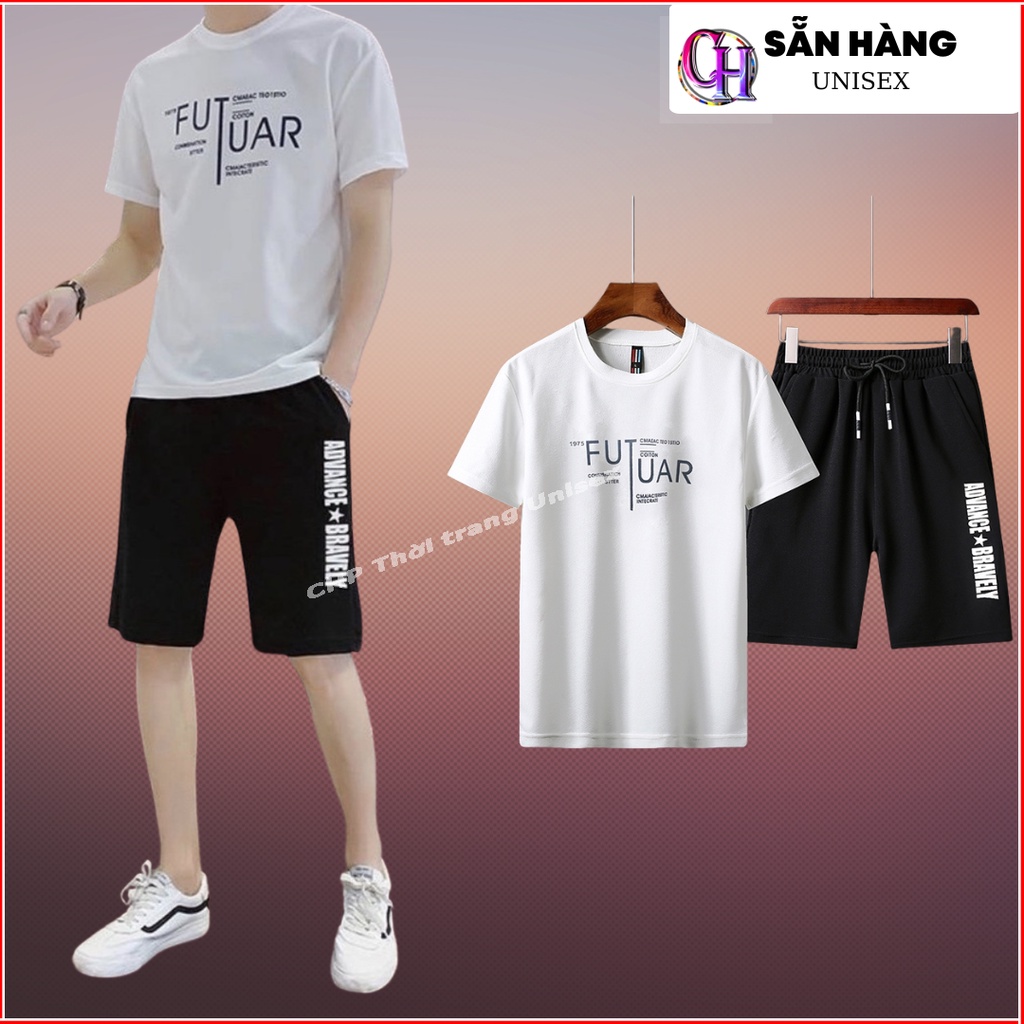 Bộ Thể Thao Nam FUTUAR Vải Thun Mè Co Giãn 4 Chiều Cao Cấp Phù Hợp Mặc Nhà Hoặc Chơi Thể Thao CHP