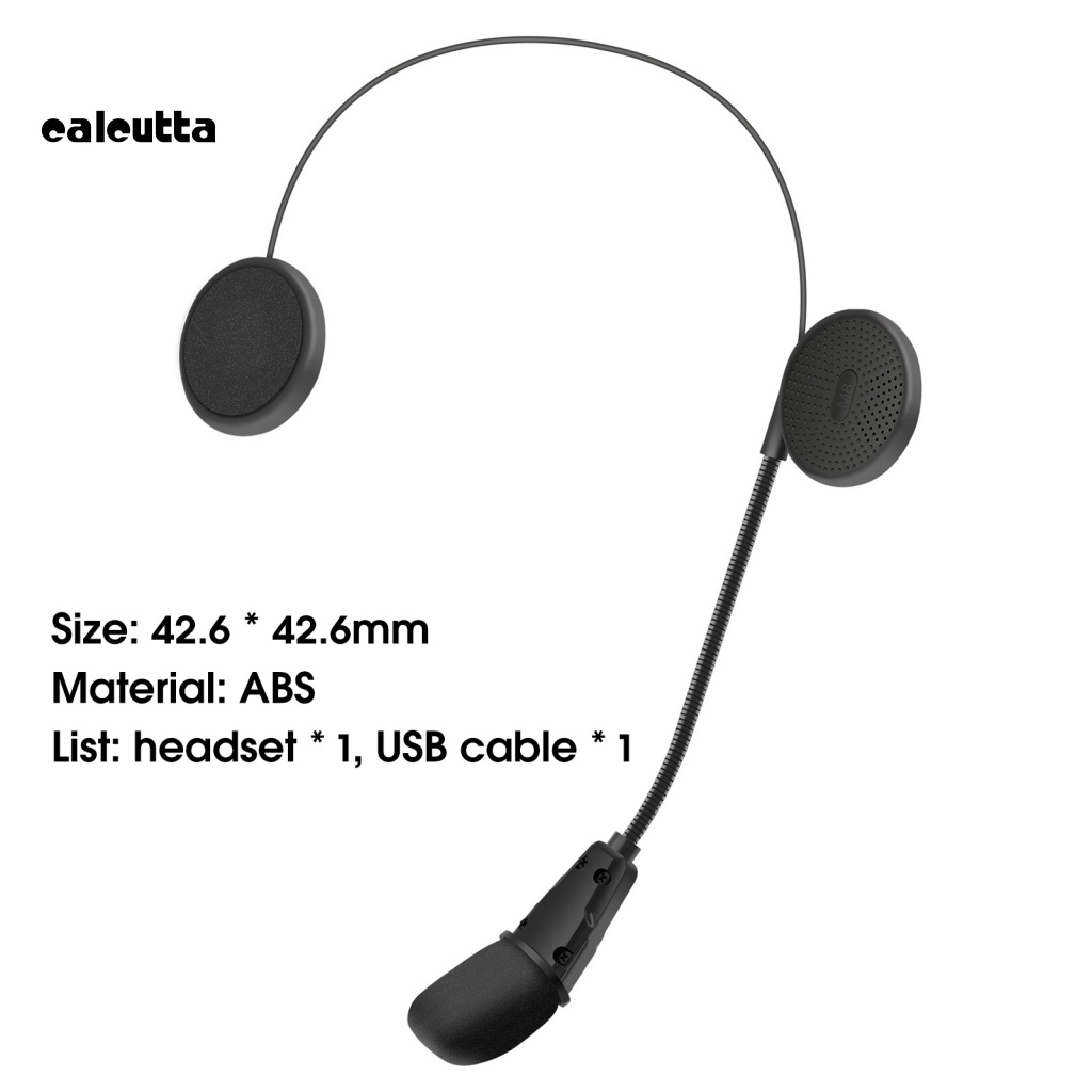 Tai Nghe Tích Hợp Micro Gắn Mũ Bảo Hiểm Đi Xe Máy Có Kết Nối Bluetooth Thoải Mái